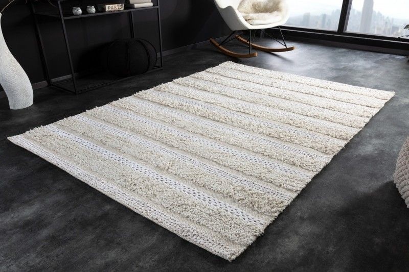 Vloerkleed Wool Cloud Beige 230cm - 41495