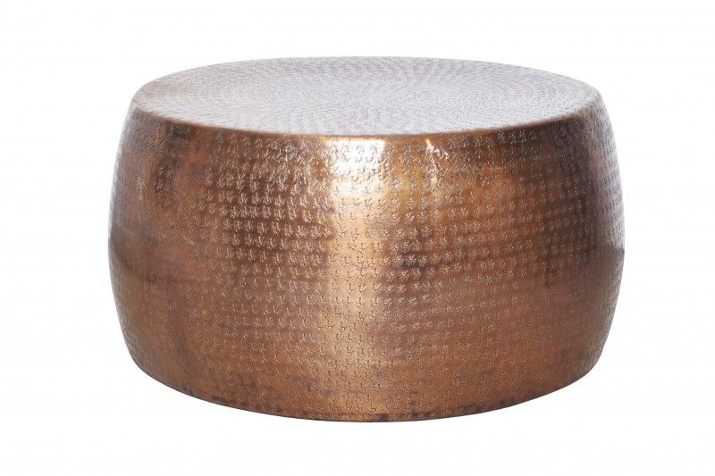 Salontafel Orient Koper 60cm gehamerd - 41565