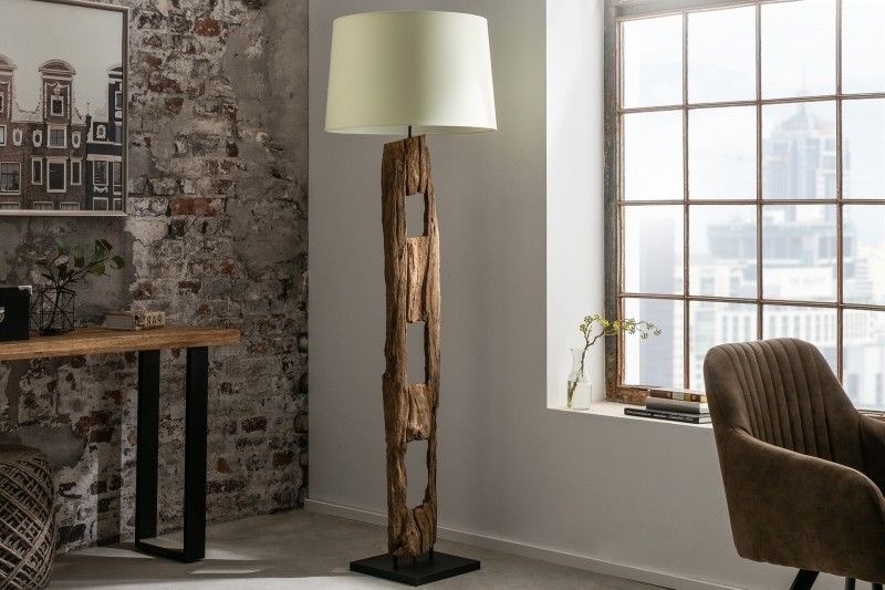 Vloerlamp Barracuda Wit 177cm - 41046