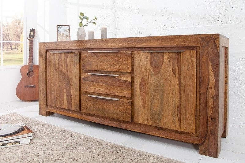 Dressoir Giant 175cm Massief Sheesham Hout - 18810