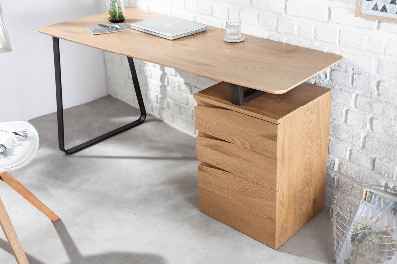 Bureau Studio 160cm Eiken - 40986