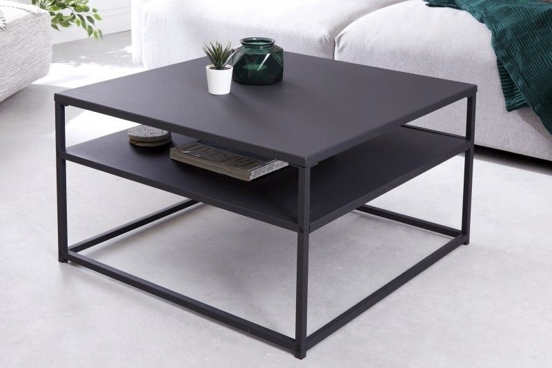 Salontafel Dura Steel 70cm Metaal Zwart - 40858