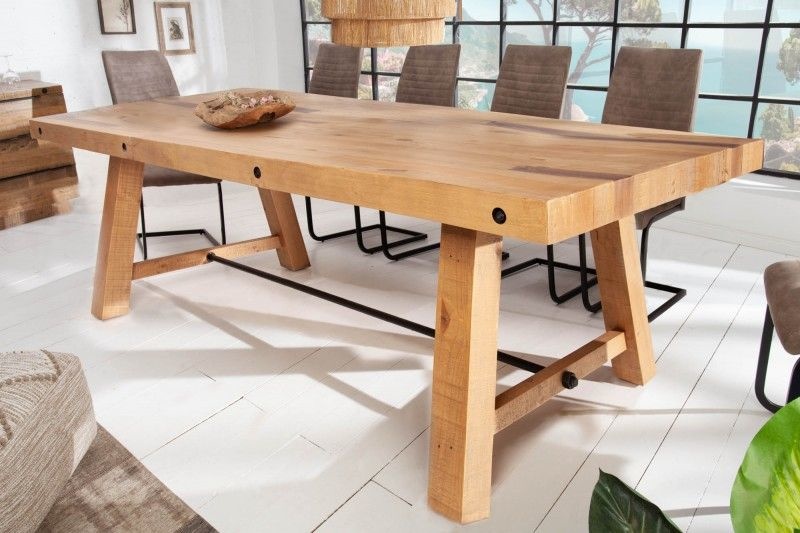 Eettafel Finca 200cm Massief Gerecycled Grenen Hout - 40655