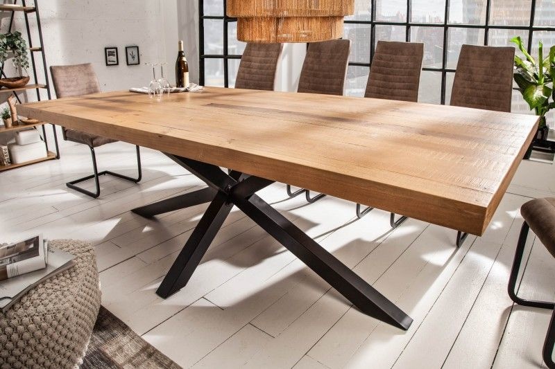 Eettafel Galaxie 200cm Massief Gerecycled Grenen Hout - 40657