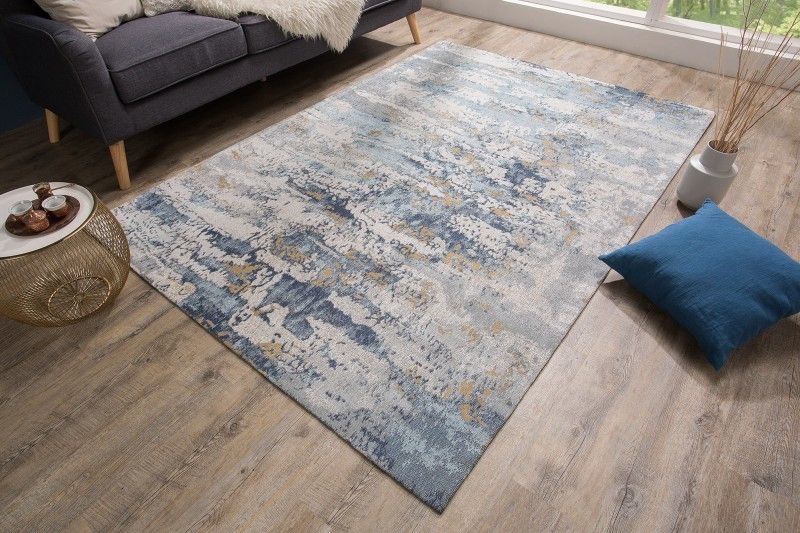 Vloerkleed Abstrakt Blauw 240x160cm - 38759
