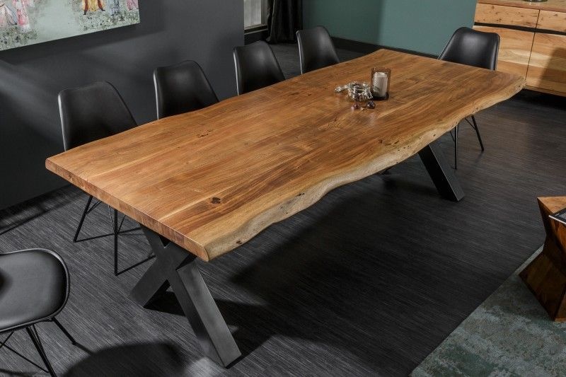 Eettafel Mammoet X Honey 240cm Massief Acacia Hout - 38350