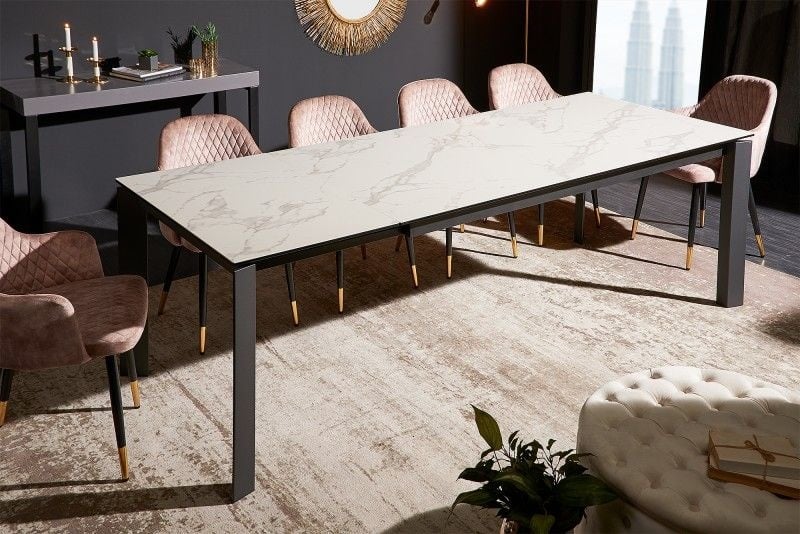 Eettafel Wit 180-240cm uitschuifbaar - 41453