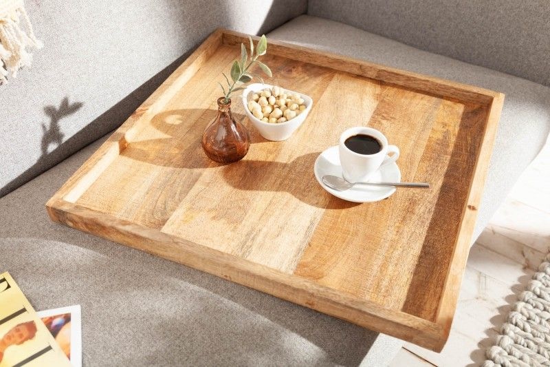 Dienblad Makassar Massief Mango Hout 50cm - 41000